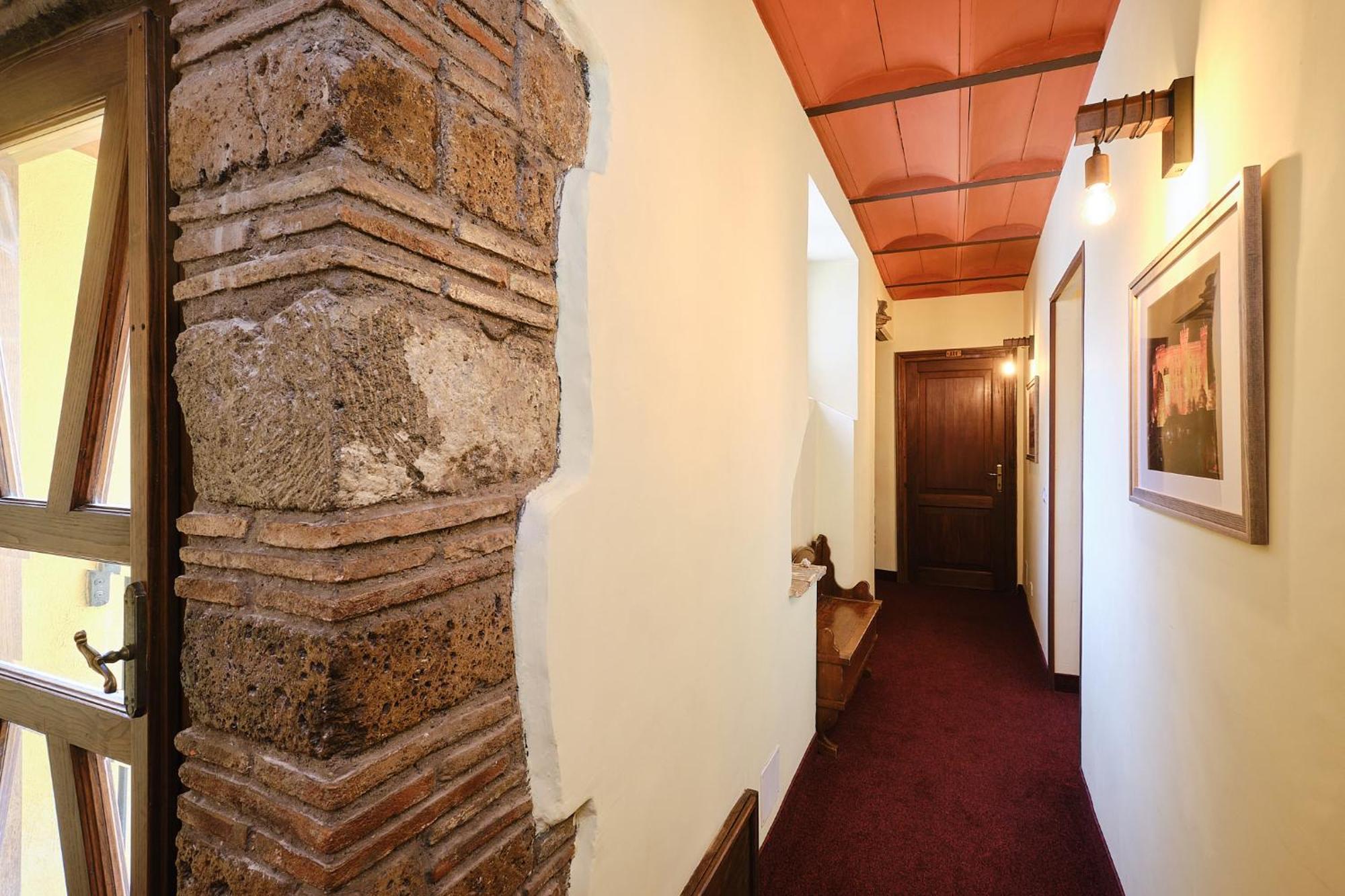 Albergo Della Posta Браччано Экстерьер фото