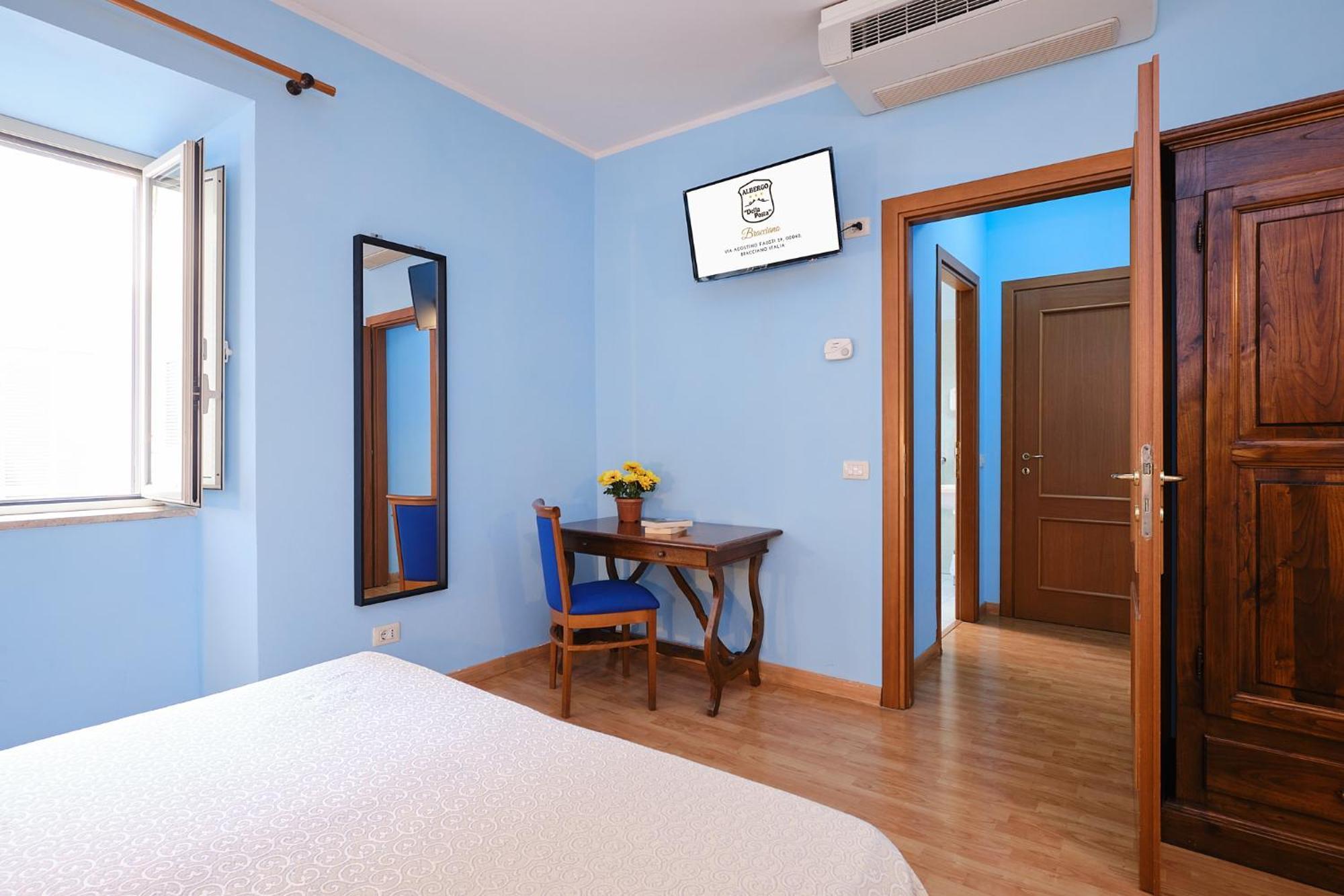 Albergo Della Posta Браччано Экстерьер фото