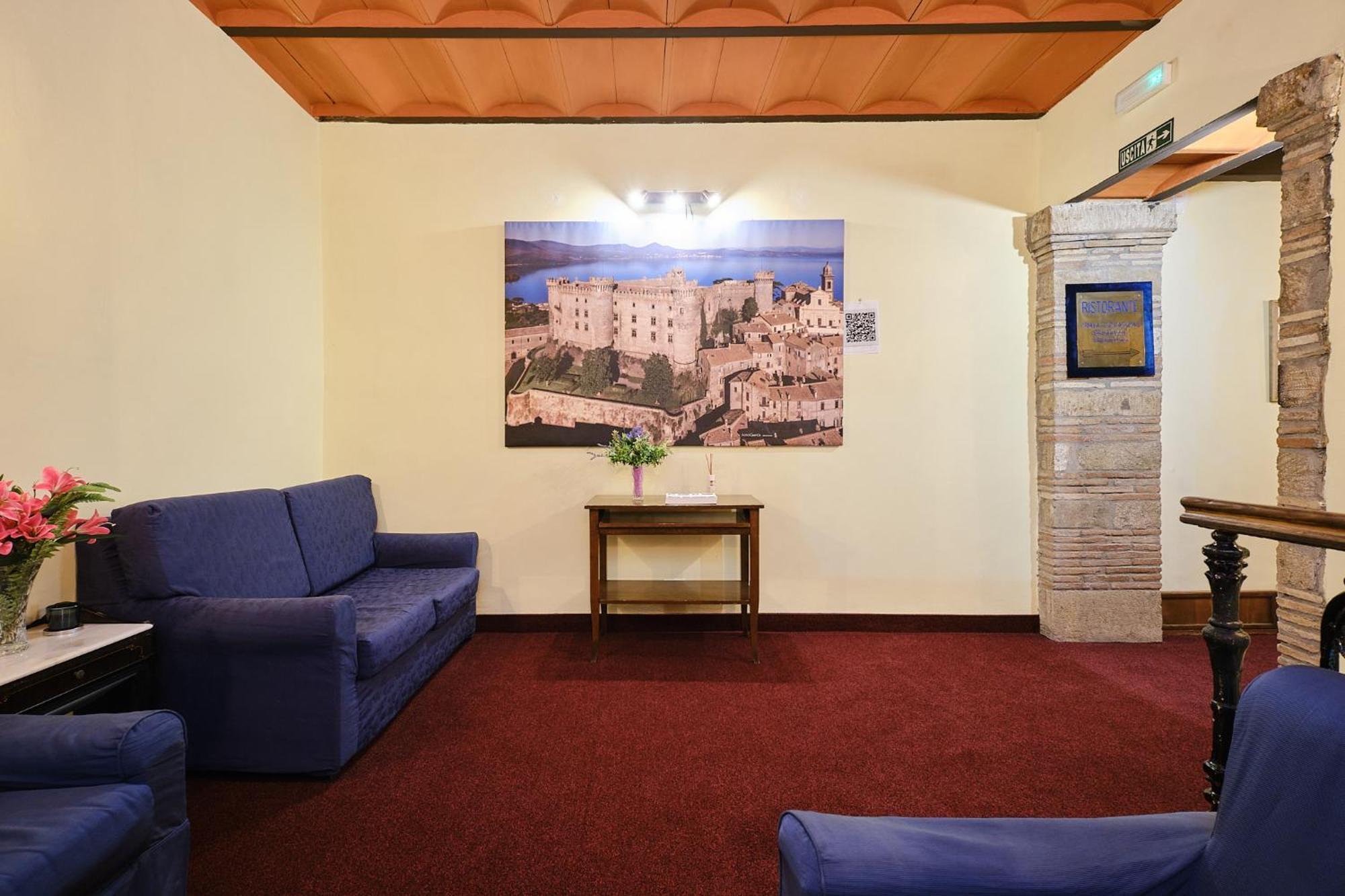 Albergo Della Posta Браччано Экстерьер фото