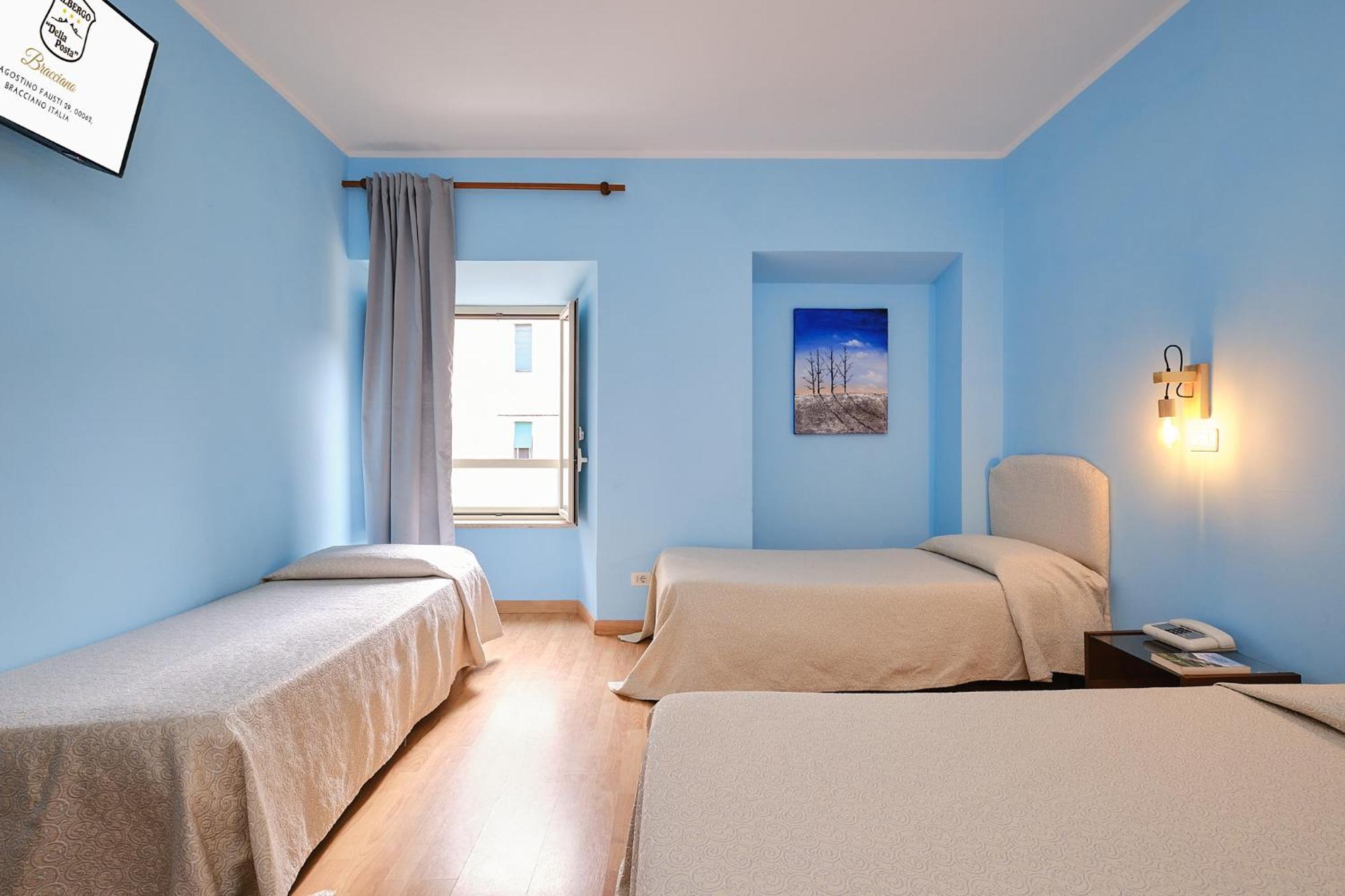 Albergo Della Posta Браччано Экстерьер фото