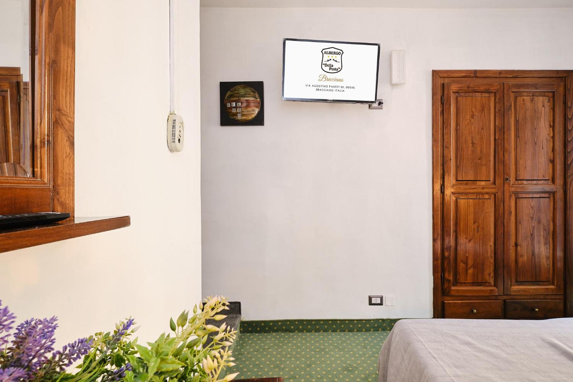 Albergo Della Posta Браччано Экстерьер фото